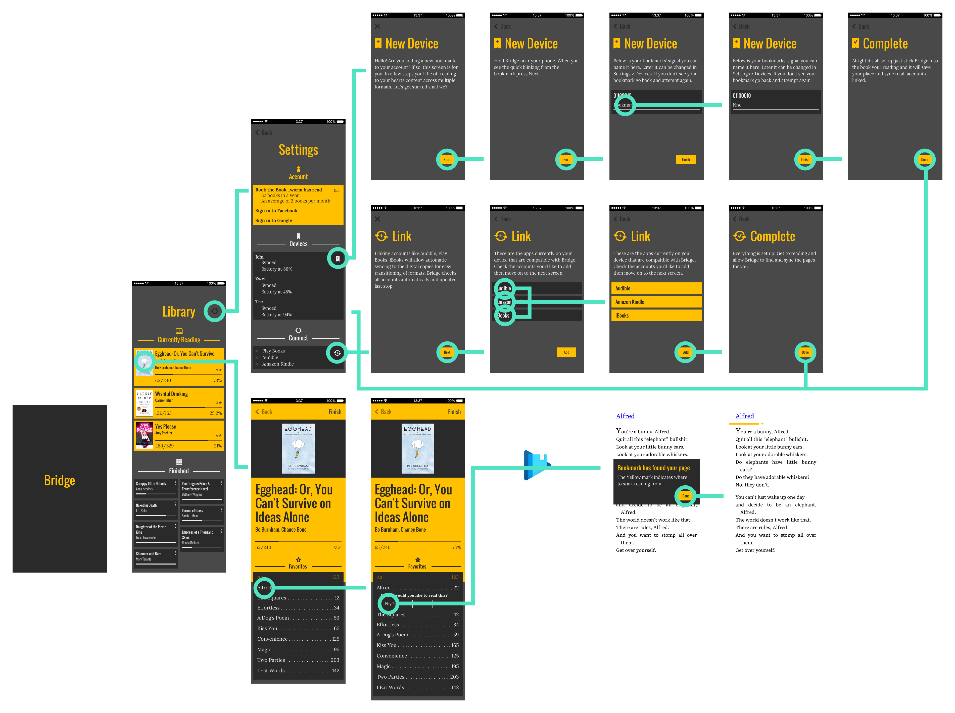 Bridge app final flow